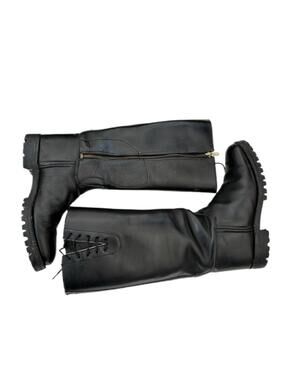 Leather Boots Men 8 High Top England